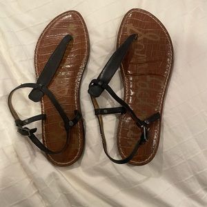 Sam Edelman Black Strap Sandals